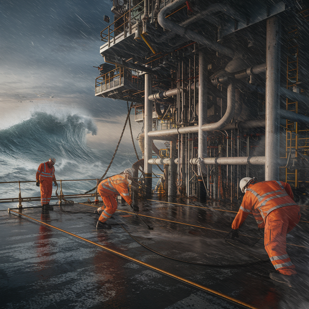 Navigating the Depths: Mitigating Physical Risks on Offshore Oil Rigs